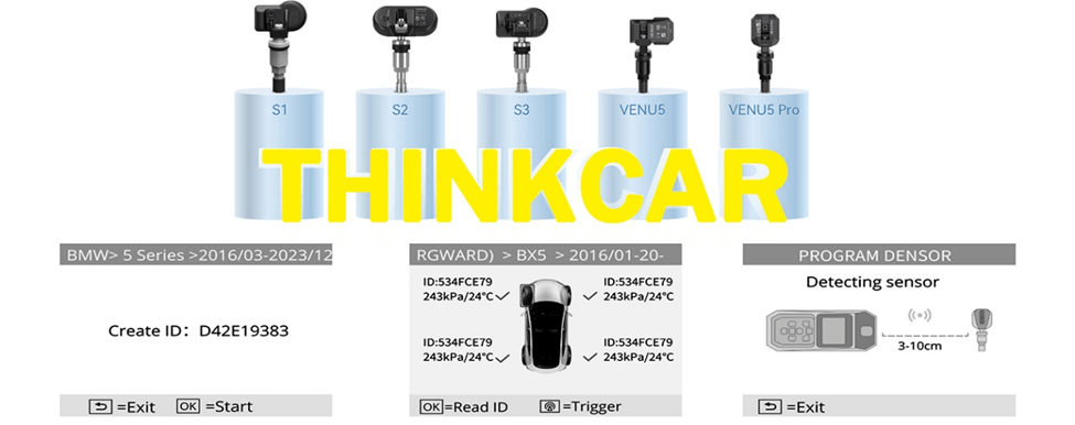 image 16 دستگاه TPMS THINKTOOL VENU 90