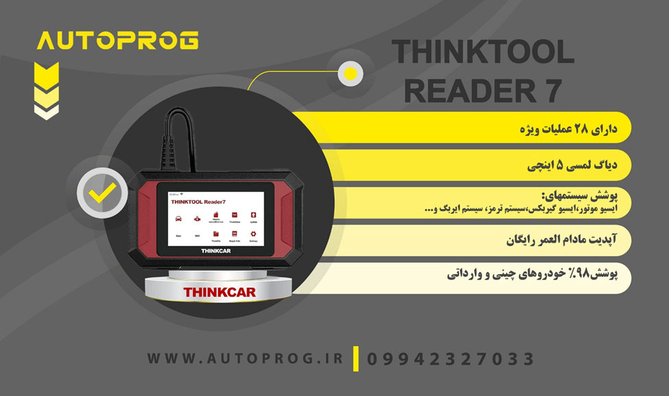 image 28 دیاگ THINKTOOL Reader 7